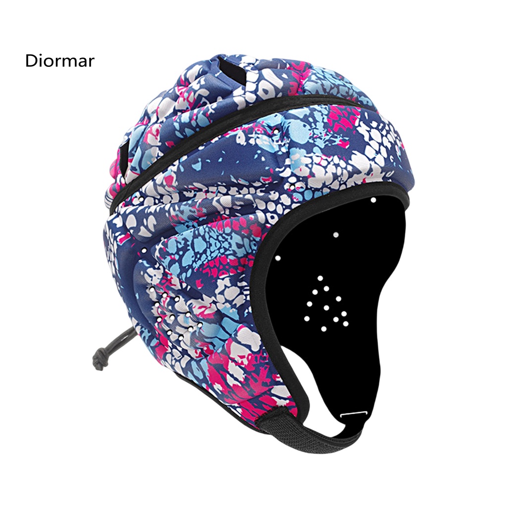 Dio Mũ Bảo Hiểm Đội Đầu Có Đệm EVA Chống Va Chạm Có Thể Điều Chỉnh Cho Thủ Môn Bóng Đá / Bóng