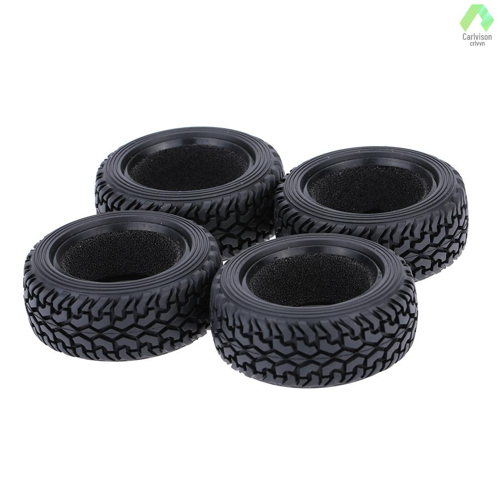 Set 4 Bánh Xe Thay Thế 1 / 10 Dành Cho Mô Hình Xe Hơi Điều Khiển Từ Xa TRX HSP Tamiya HPI Kyosho 22