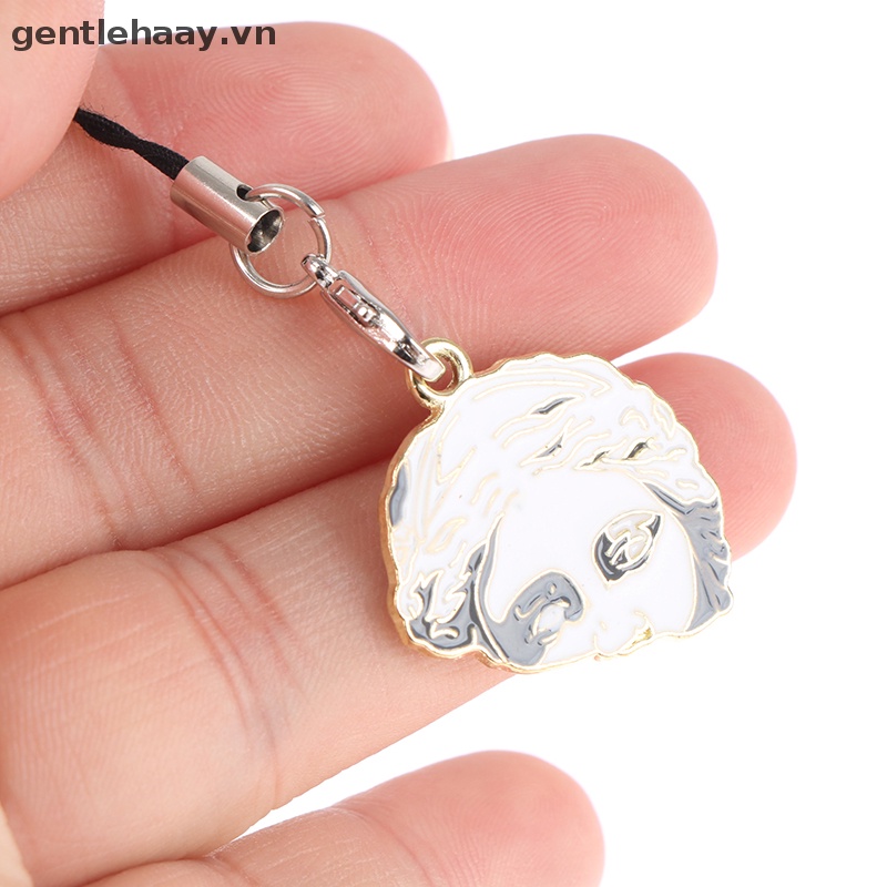 Gg Dây Móc Khóa Kim Loại Hình Bảng Màu Dầu Paing Hoa Trang Trí Túi Xách / Điện Thoại / Ổ Đĩa U