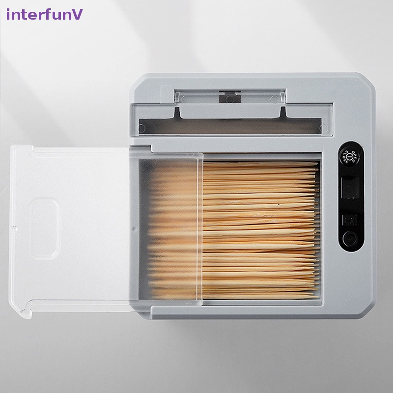 Hộp Đựng Tăm Xỉa Răng Tự Động Bằng Điện