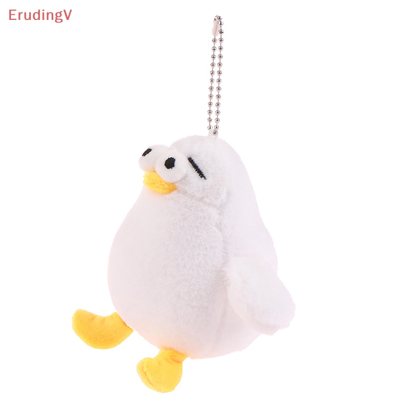 [ErudingV] Búp Bê Nhồi Bông Mềm Mại Hình Chú Gà Con Hoạt Hình 12cm Có Móc Khóa Trang Trí Ba Lô / Túi Xách / Quà Tặng Trẻ Em [Mới