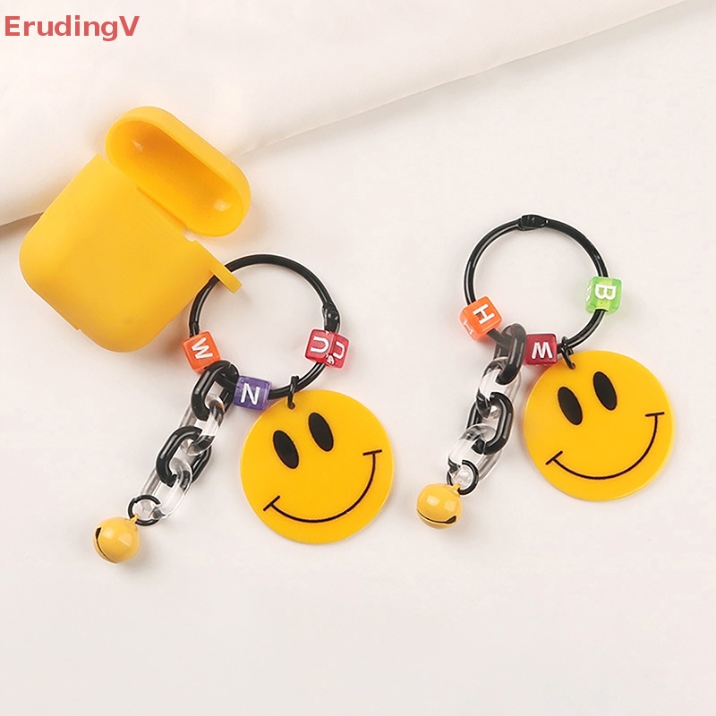 [ErudingV] Móc Khóa Hình Mặt Cười Dễ Thương Trang Trí Ba Lô / Túi Xách [Mới]