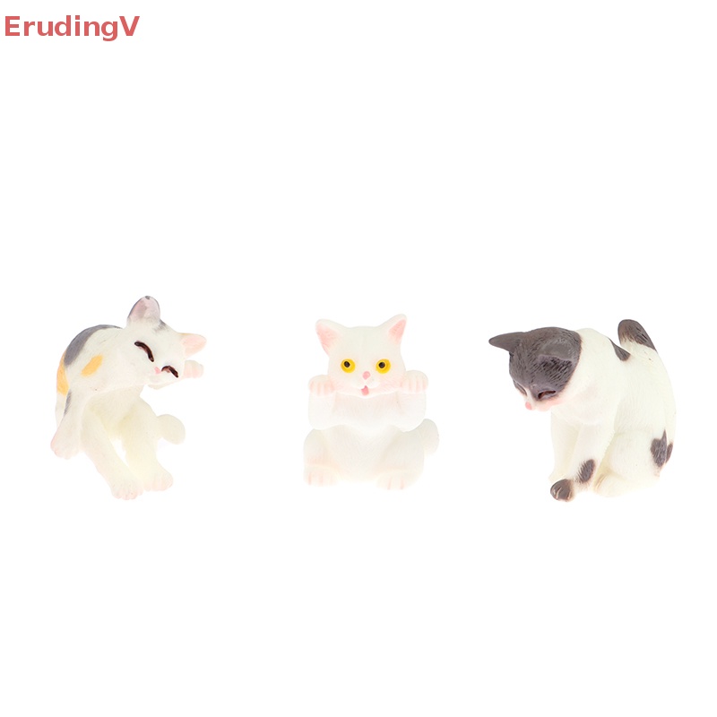 [ErudingV] Đồ Trang Trí Hình Chú Mèo Ngồi Trong Vườn Dễ Thương Dành Cho Trẻ Em [Mới]
