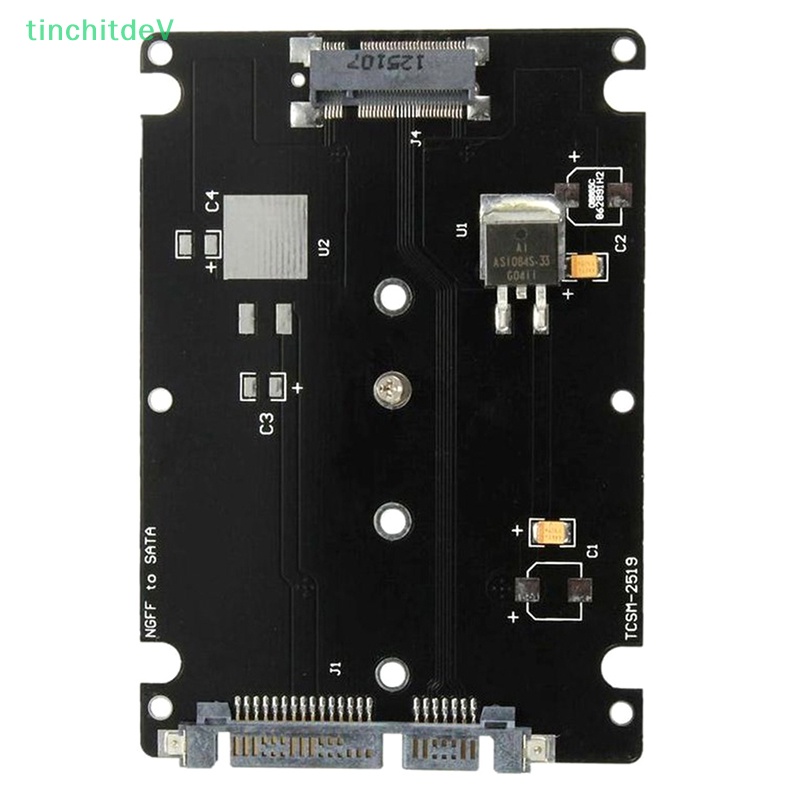 Hộp Đựng Thẻ Chuyển Đổi M.2 NGFF Sang 2.5 inch SATA SSD / MSATA Sang SATA Cho PC M2 + M Desktop