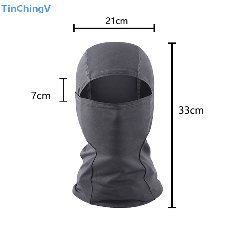 [TinChingV] Mũ Trùm Đầu Kiêm Khẩu Trang Che Mặt Thoáng Khí Họa Tiết Rằn Ri Đi Xe Đạp / Leo Núi / Trượt Tuyết Dành Cho Nam