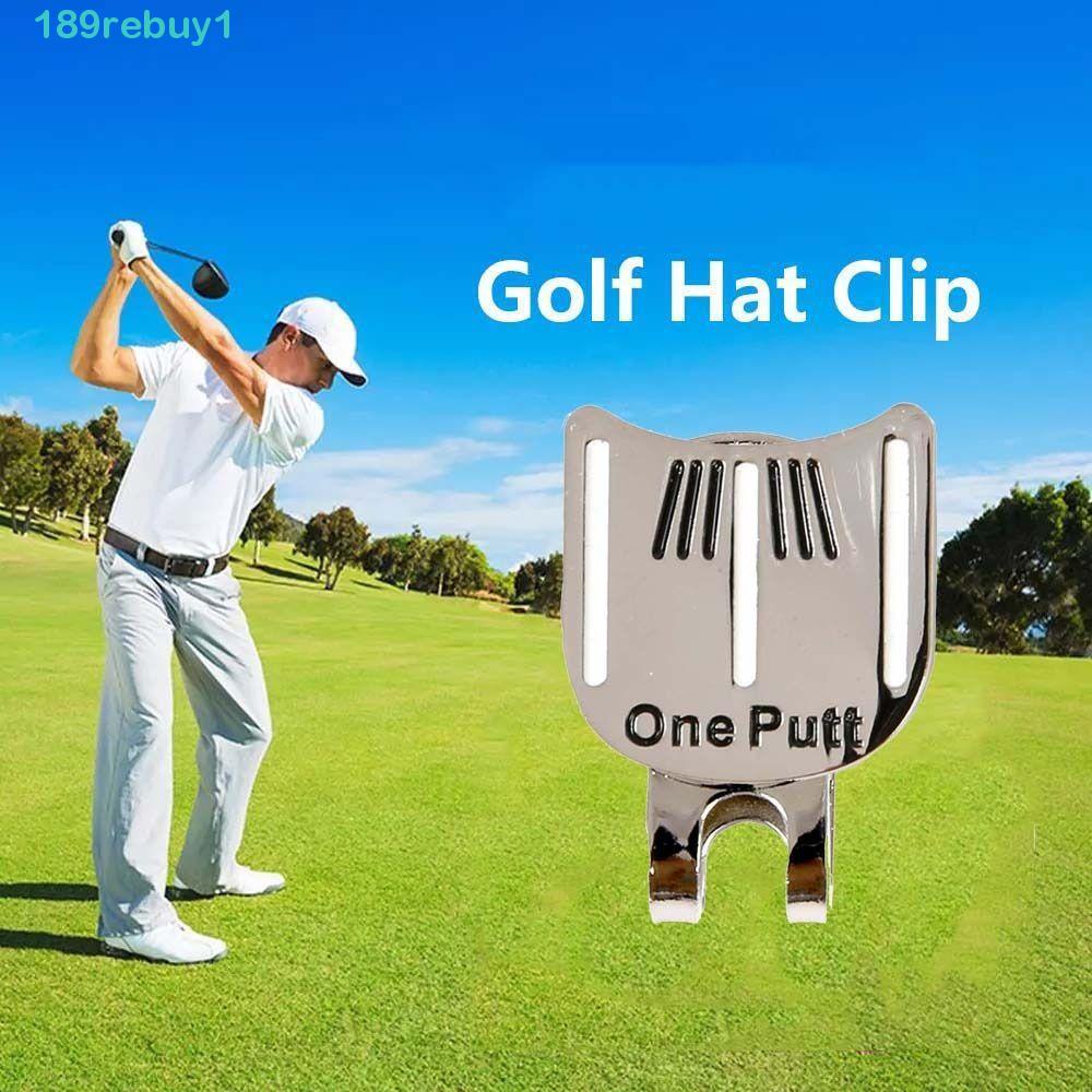 Rebuy1 Dụng Cụ Kẹp Nón Đánh Dấu Vị Trí Bóng Golf Thể Thao Ngoài Trời Có Thể Tháo Rời