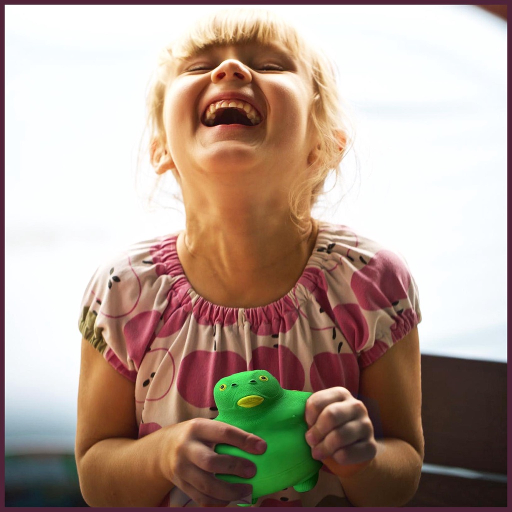 Đồ Chơi Mochi Mềm Hình Cá Hoạt Hình Màu Xanh Lá Cho Trẻ Em