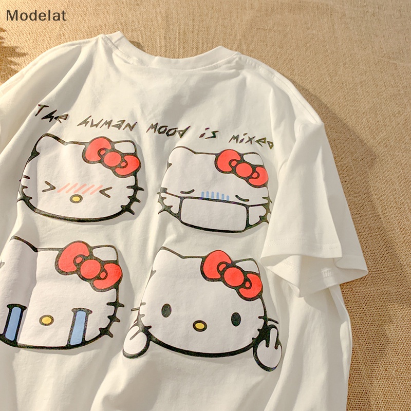 Áo Thun Nữ Tay Ngắn Dáng Rộng Y2k Phong Cách Đường Phố