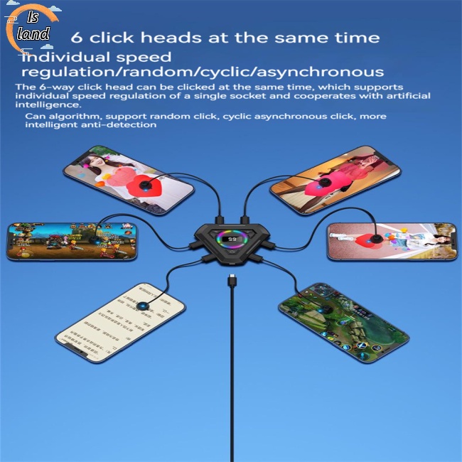 [IS] Đèn Led Kết Nối Vật Lý Tự Động Ngắt Kết Nối Màn Hình Điện Thoại / Phát Sóng Trực Tiếp