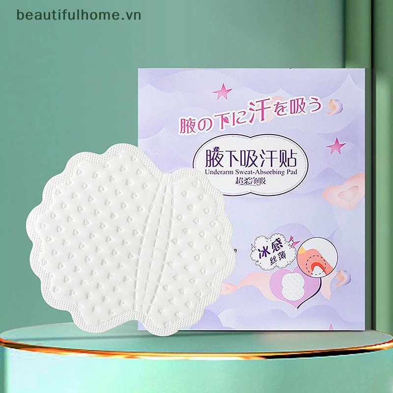 Bộ 20 Miếng Dán Thấm Hút Mồ Hôi Thoáng Khí Cho Vùng Da Dưới Cánh Tay