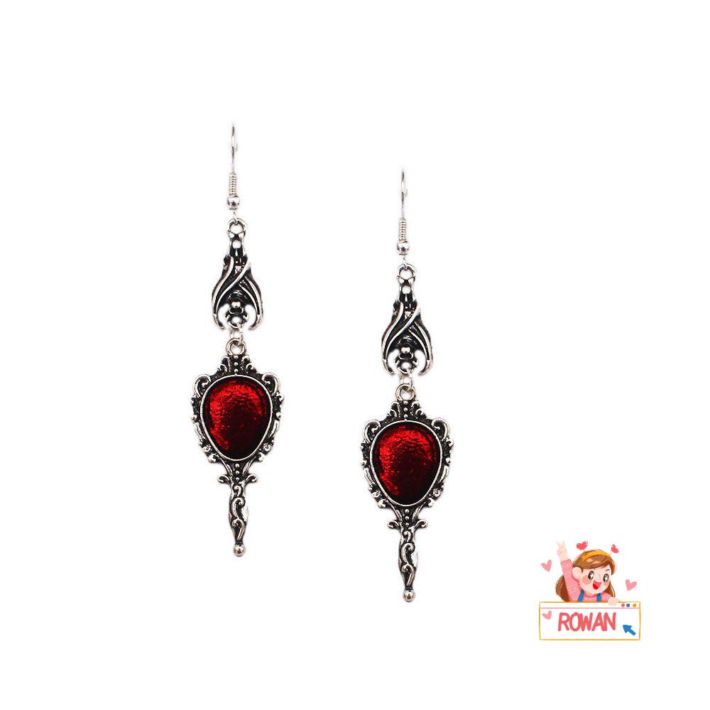 Khuyên Tai Kim Loại Hình Nhện Phong Cách Gothic Thời Trang Halloween