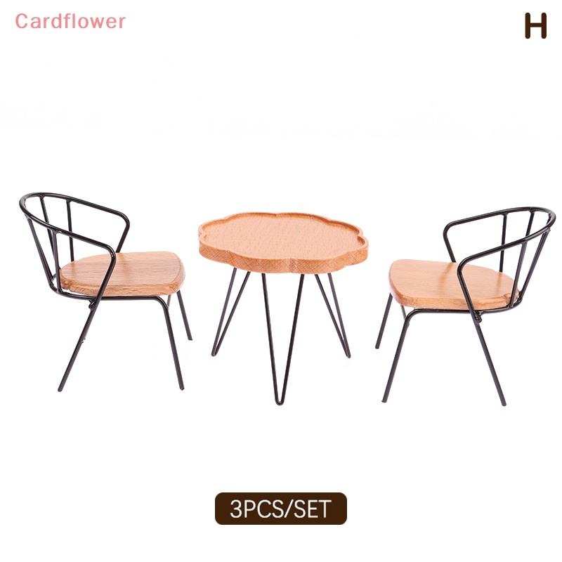 1 Bộ Bàn Ghế Trang Trí Nhà Búp Bê Tỉ Lệ 1: 12 Mới