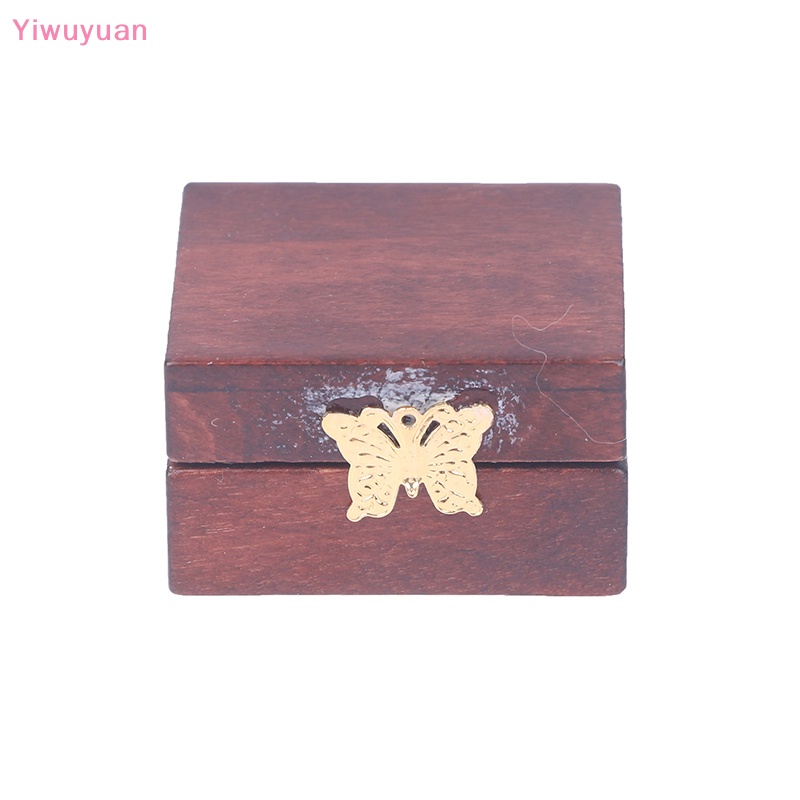 1 Bộ Hộp Trang Sức Mini Cho Nhà Búp Bê