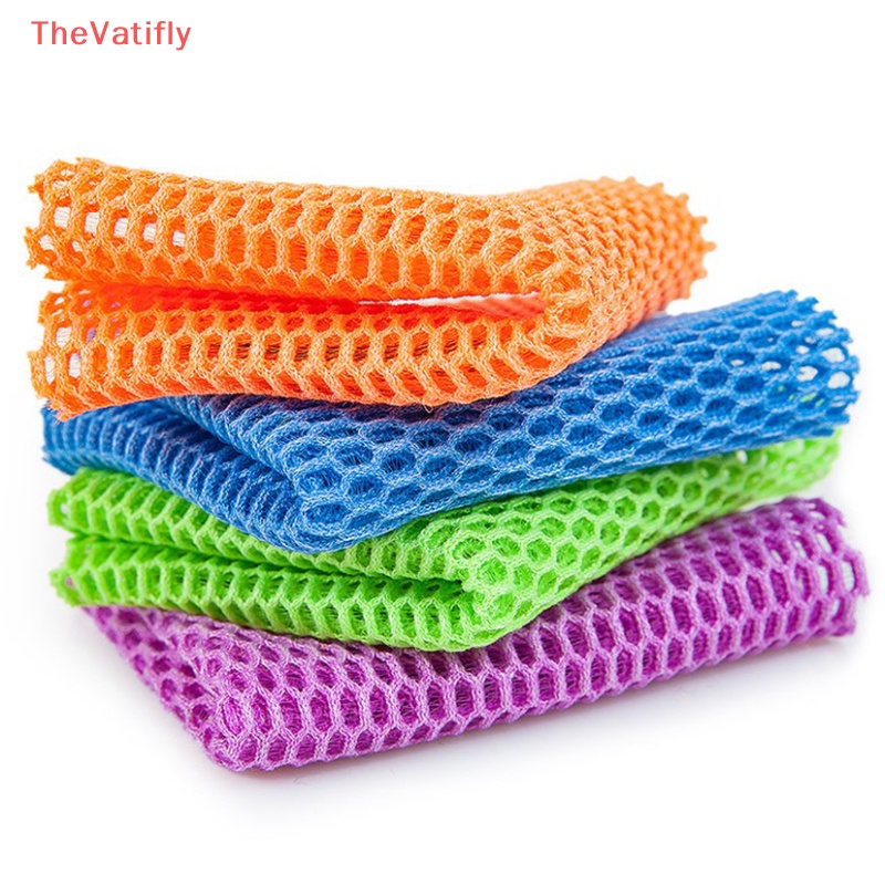 [TheVatifly] Khăn Lưới Rửa Bát Đĩa Sáng Tạo Khô Nhanh