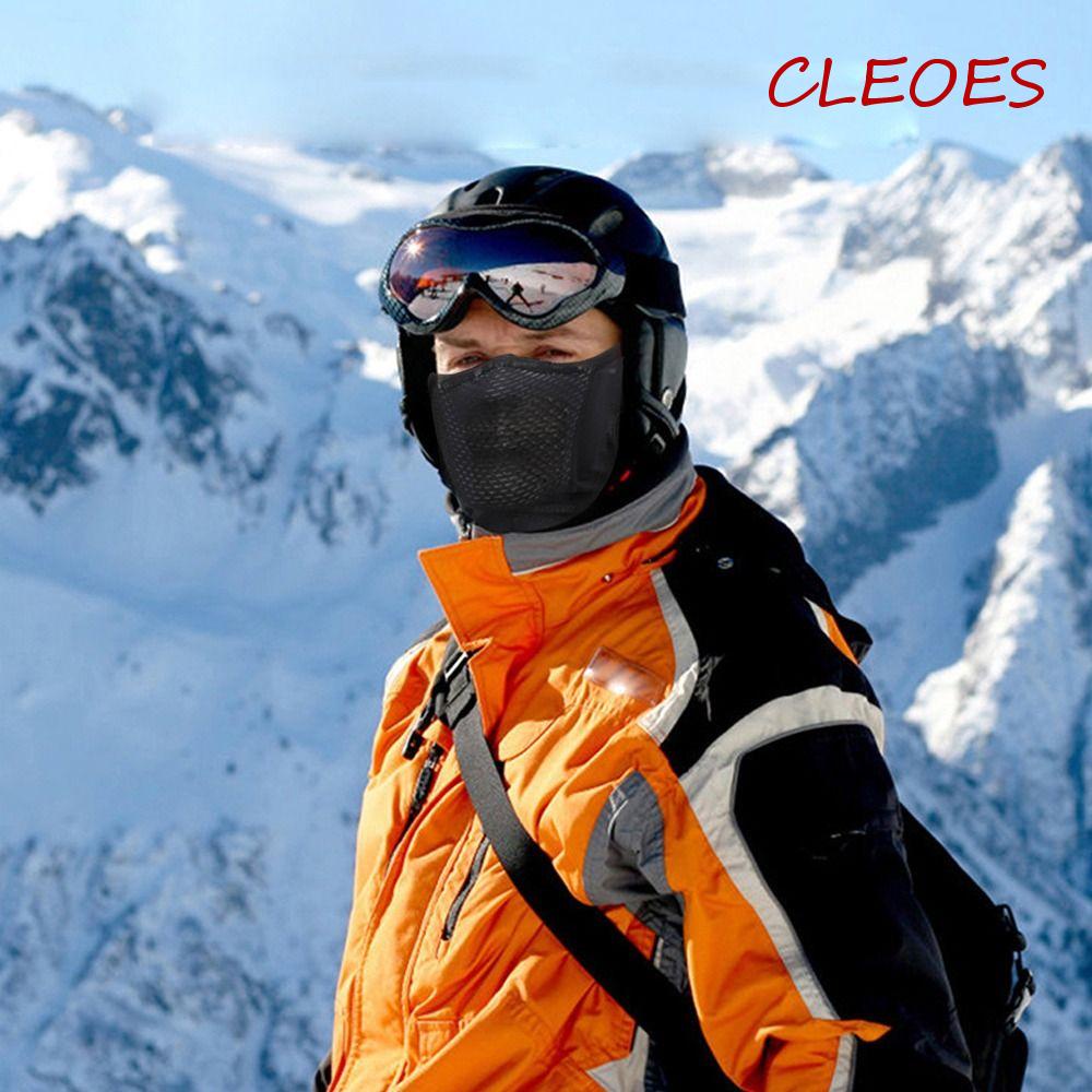 Khẩu Trang CLEOES Chống Nắng Thoáng Khí Chống Gió Che Phủ Cổ Màu Sắc Đơn Giản