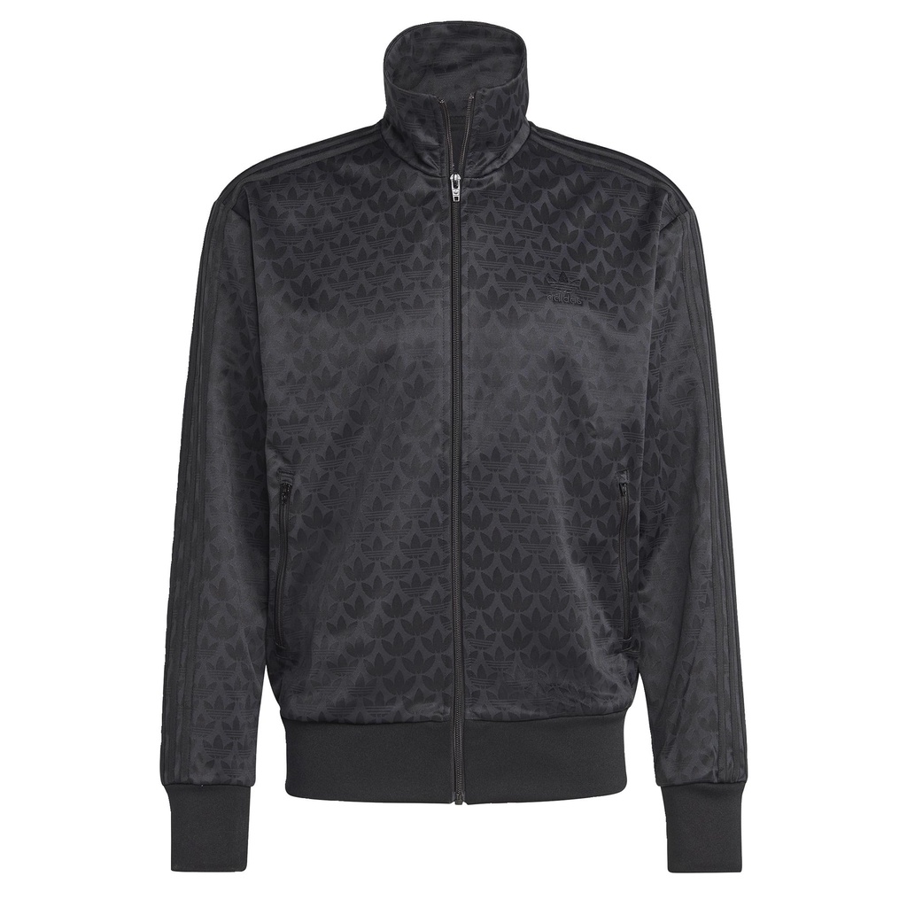 adidas Phong cách sống Áo Track Jacket Monogram Graphic Nam Đen HZ4155