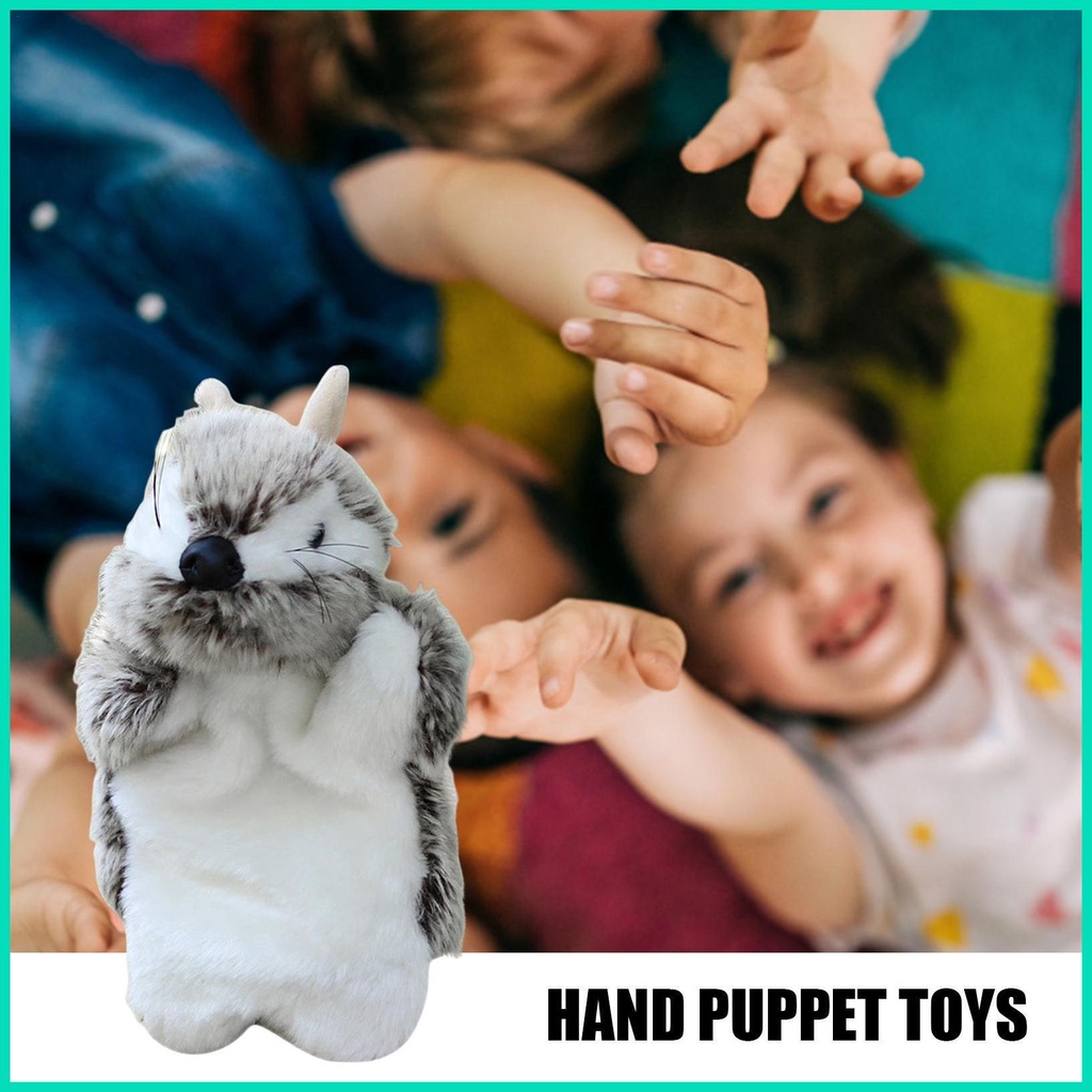 Đồ Chơi Con Rối Bông Đeo Tay Mềm Mại Giúp Học Tập Tương Tác Cho Bé