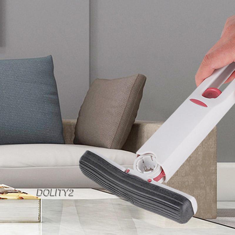 Bộ 2 Đầu Cây Lau Nhà Mini Thấm Hút Nước Giặt Được Có Thể Tái Sử Dụng Cho Nhà Bếp / Xe