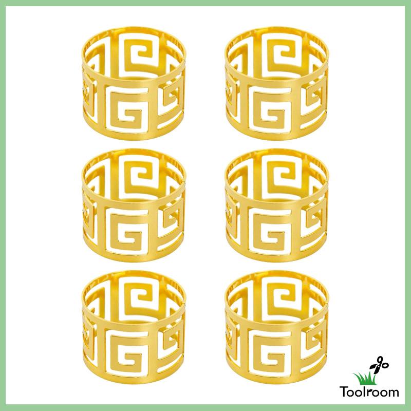 Set 6 Giá Đỡ Khăn Ăn Bằng Sắt Trang Trí Nhà Cửa