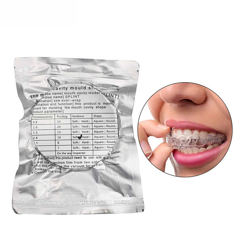 Tấm Nhựa Hút Chân Không 0.8mm-2.0mm Chuyên Dụng Cho Nha Khoa