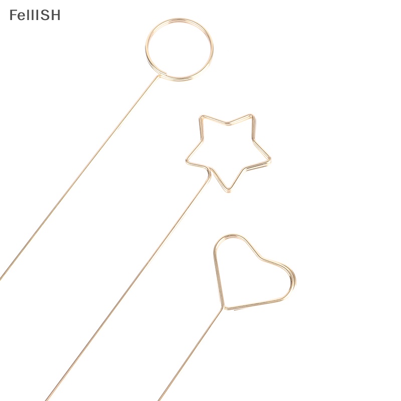 Bộ 10 Kẹp Thẻ Bằng Kim Loại Dùng Trang Trí Tiệc DIY 439br