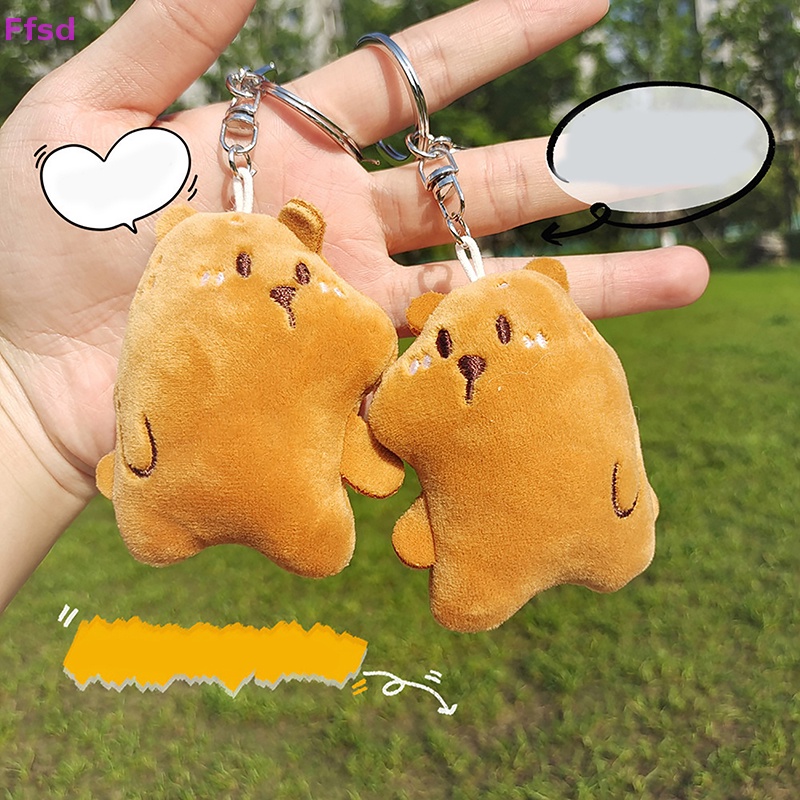 {Ffsd} Móc Khóa Búp Bê Gấu Bông Dễ Thương Thời Trang Đáng Yêu Dành Cho Bé Gái Và Trẻ Em * Hàng Bán Chạy