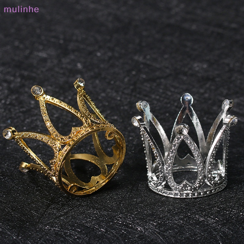 Vương Miện Công Chúa Mini Đính Ngọc Trai Và Pha Lê Trang Trí Tóc Cho Bé vn