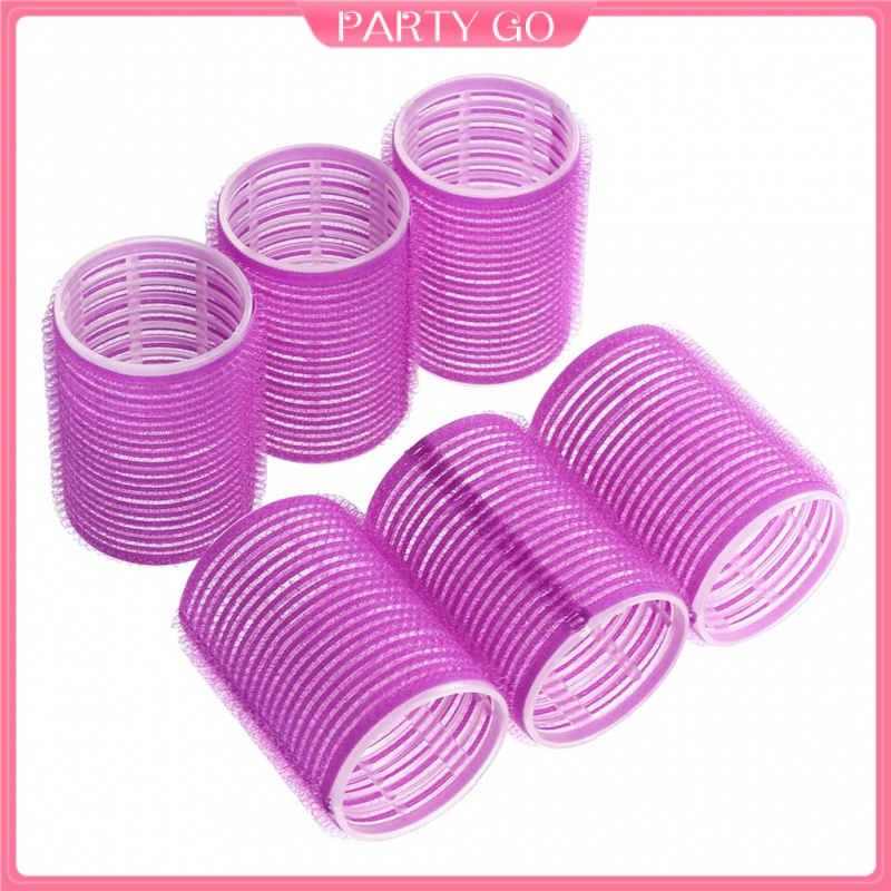 Bộ 6 Dụng Cụ Uốn Tóc Tự Làm (Màu Sắc Ngẫu Nhiên)