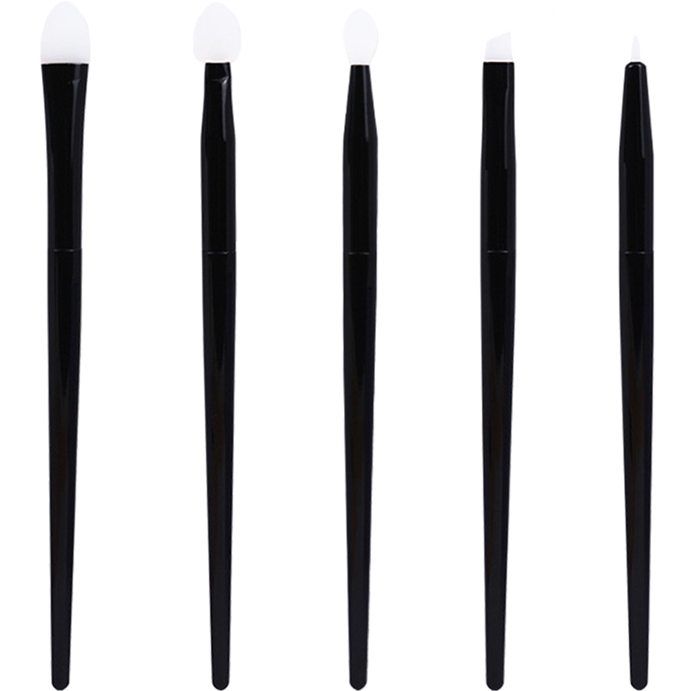 Bộ Cọ Trang Điểm Lông Mi Bằng Silicone Kèm Túi Đựng Tiện Lợi