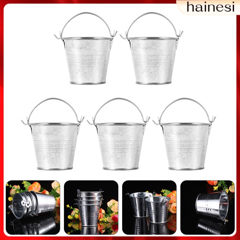 Set 5 Bình Kim Loại Mini Đựng Đá Tiện Dụng Cho Bé