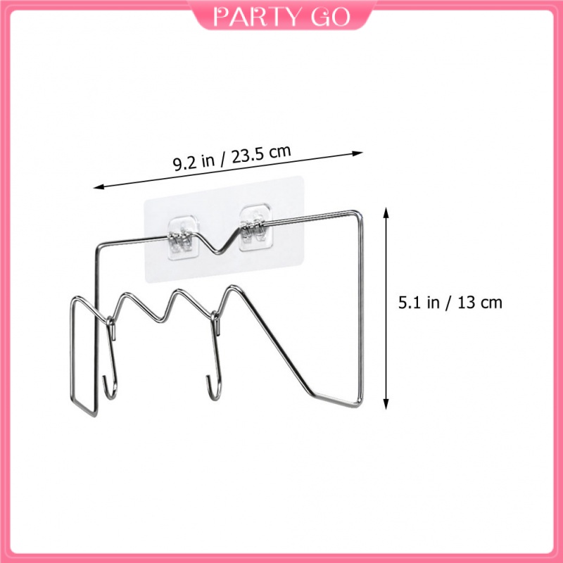 Giá Đỡ Nắp Nồi / Thớt Gắn Tường Bằng Thép Không Gỉ Tiện Lợi Dành Cho Nhà Bếp