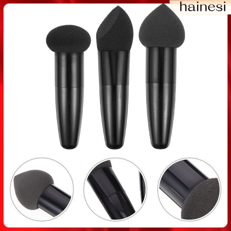 Set 3 Mút Trang Điểm Hình Trái Tim Xinh Xắn