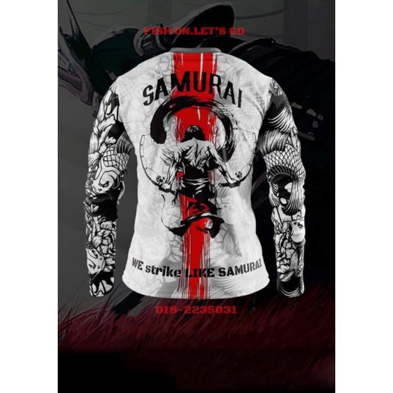 Baju PANCING SAMURAI SERIES SAMURAI. Baju STRIKE, Áo Sơ Mi Câu Cá OKNE