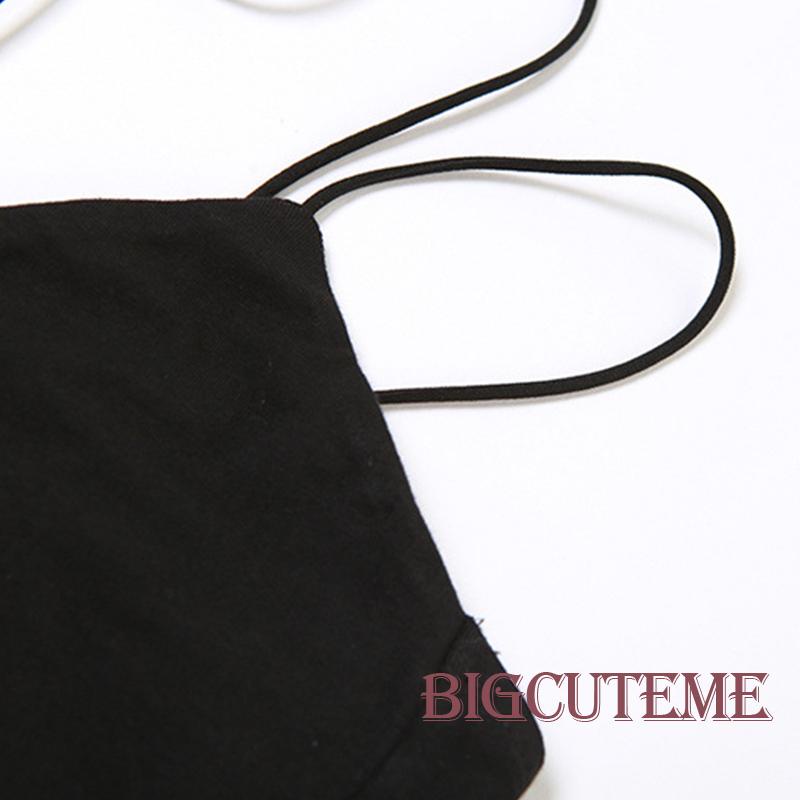 Set Áo Sát Nách Cổ Chữ V Màu Trơn + Áo Lưới Xuyên Thấu Thời Trang Nữ