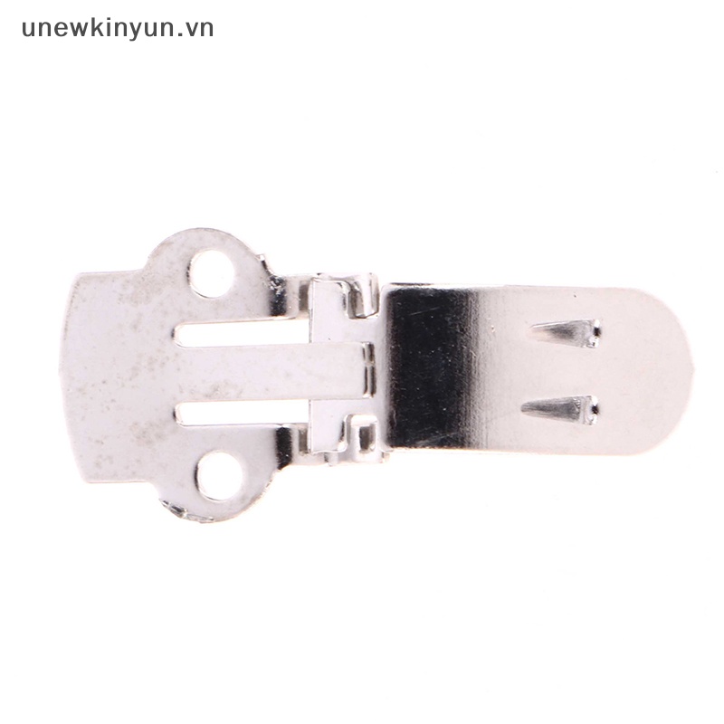 Set 10 Kẹp Inox Hình Bông Hoa Dùng Trang Trí Giày DIY