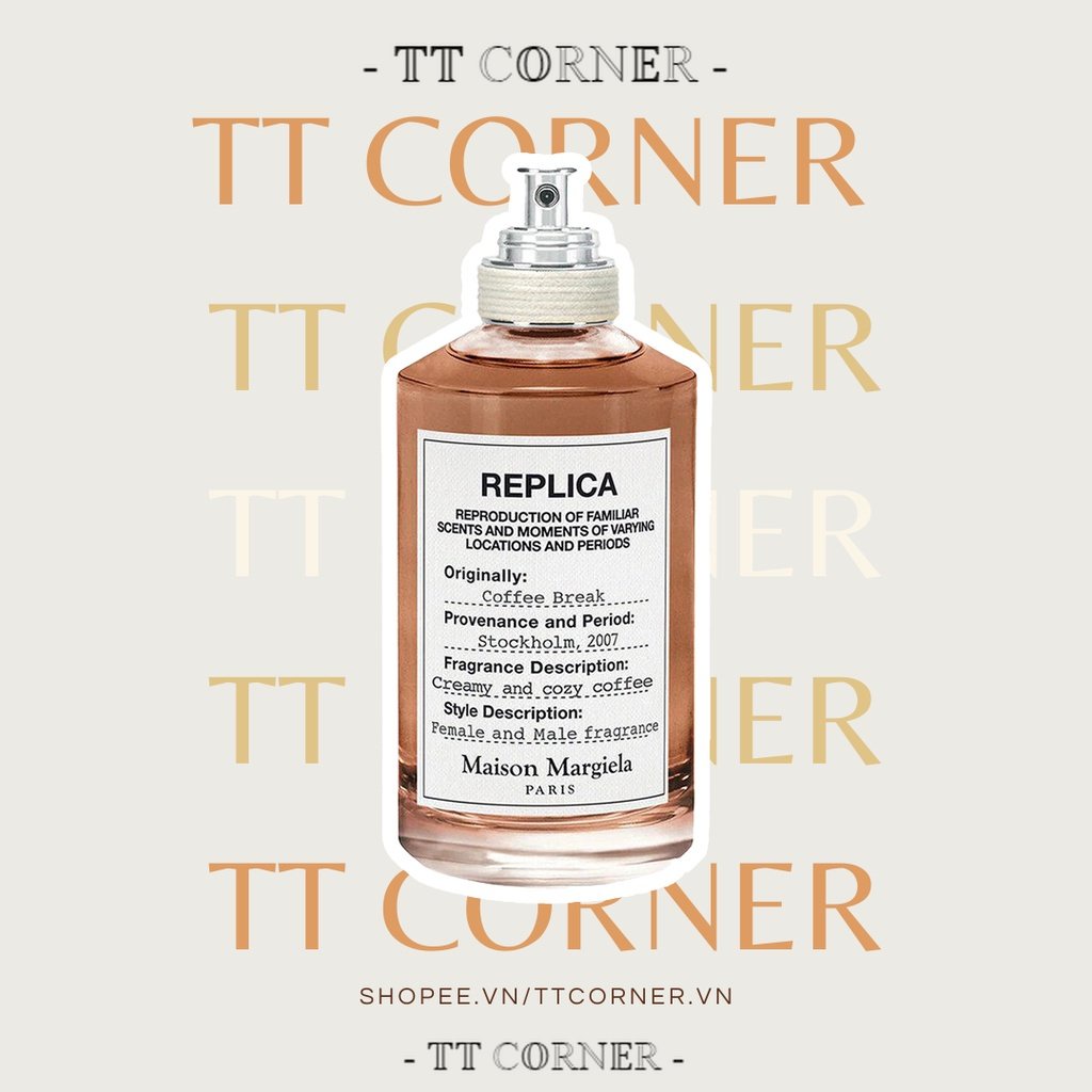 Nước hoa chính hãng Replica Coffee Break Test 5ml/10ml/20ml - 𝕋𝕋 ℂ𝕆ℝℕ𝔼ℝ -