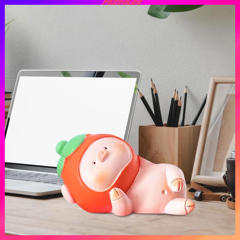 [Predolo2] Mô Hình Chú Heo Vui Nhộn Để Bàn Trang Trí Phòng Trà