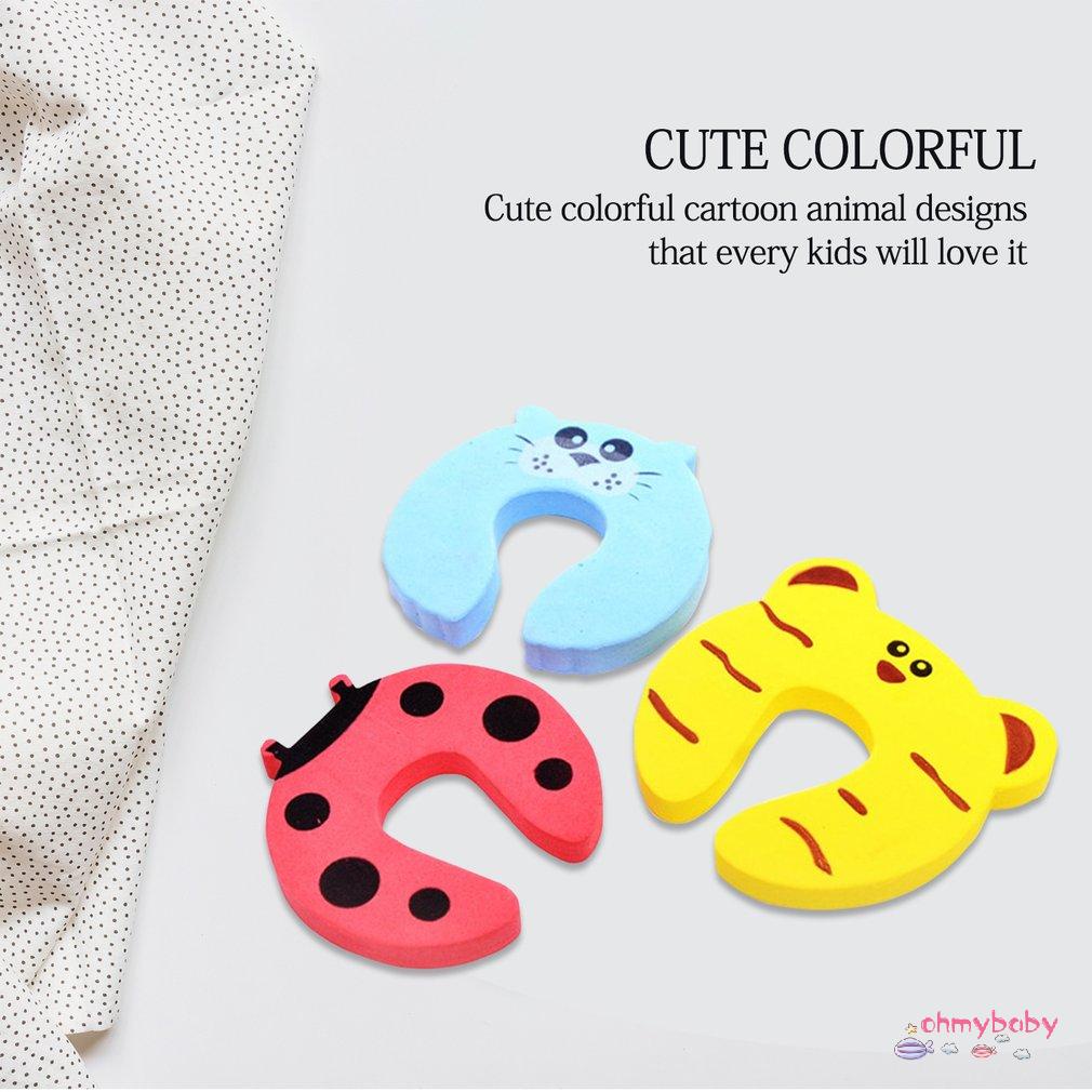 [Ready] Hình Thú Hoạt Chặn Cửa Ngăn Kéo Tủ Khóa An Toàn Kẹp Ngón Tay Bảo Vệ Ninh Trẻ Em Màu Sắc Ngẫu Nhiên [Z/11]