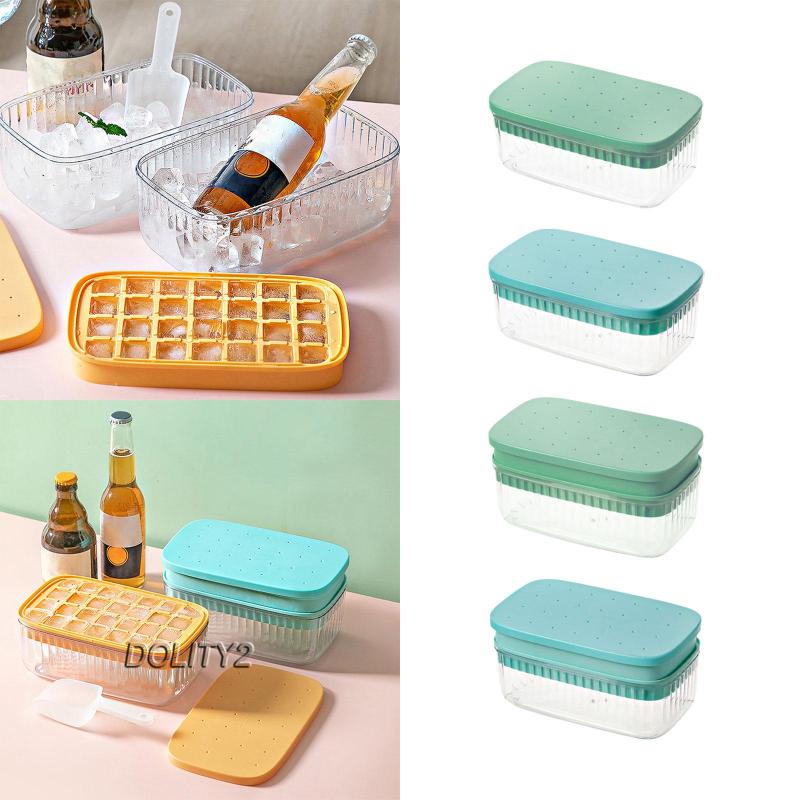 [Dolity2] Khay Làm Đá Bằng Silicone Cho Nhà Bếp