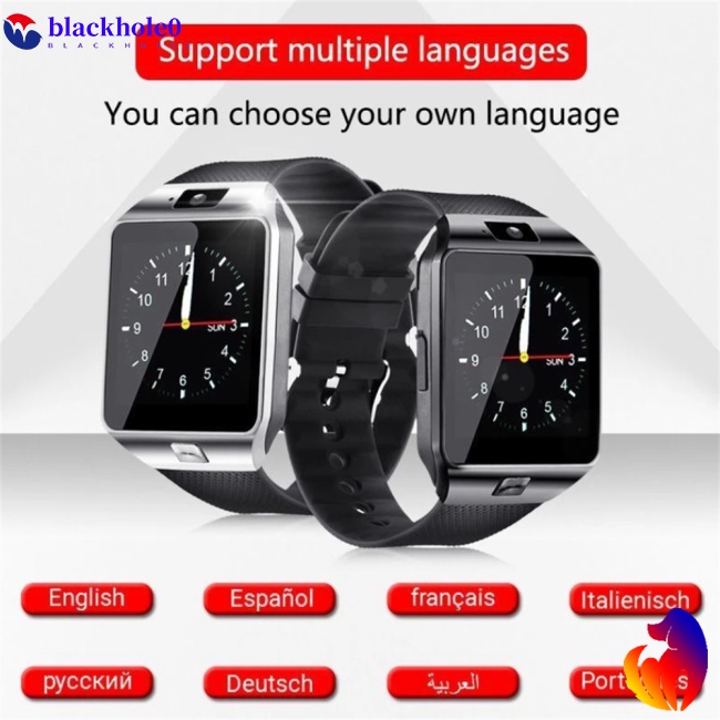 Đồng Hồ Thể Thao Thông Minh Dz09 Hỗ Trợ Thẻ Tf 128m + rom 64m Tương Thích Với Samsung Huawei