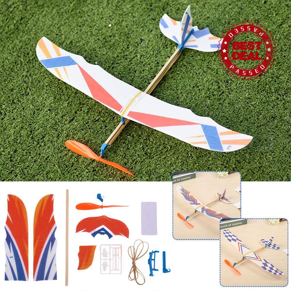 Máy Bay Đồ Chơi C6U9 Bằng Dây Cao Su Cho Bé