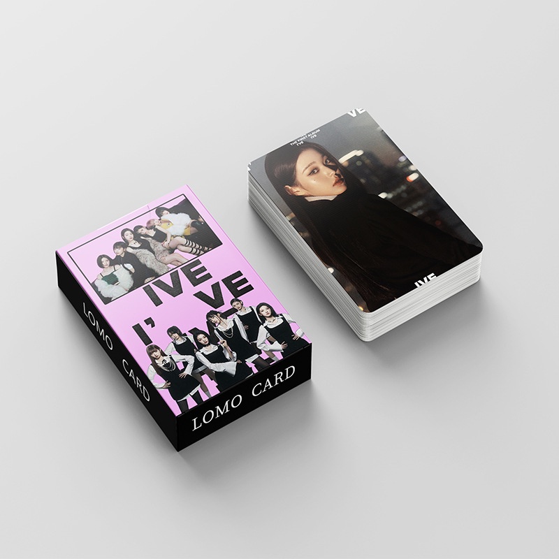 Bộ 55 Thẻ Hình Nhóm Nhạc Kpop I 'Ve Ive