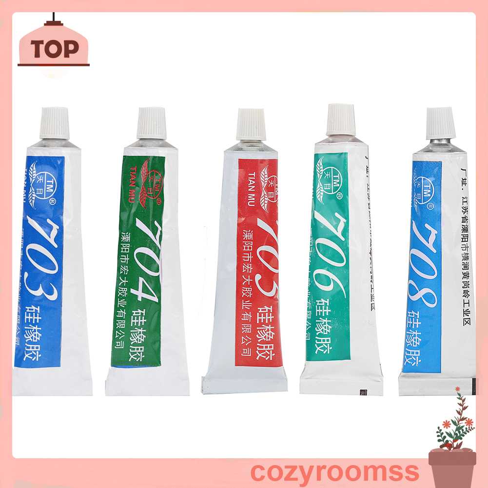 Keo Dán Niêm Phong Bằng Cao Su Silicone Chịu Nhiệt Độ Cao