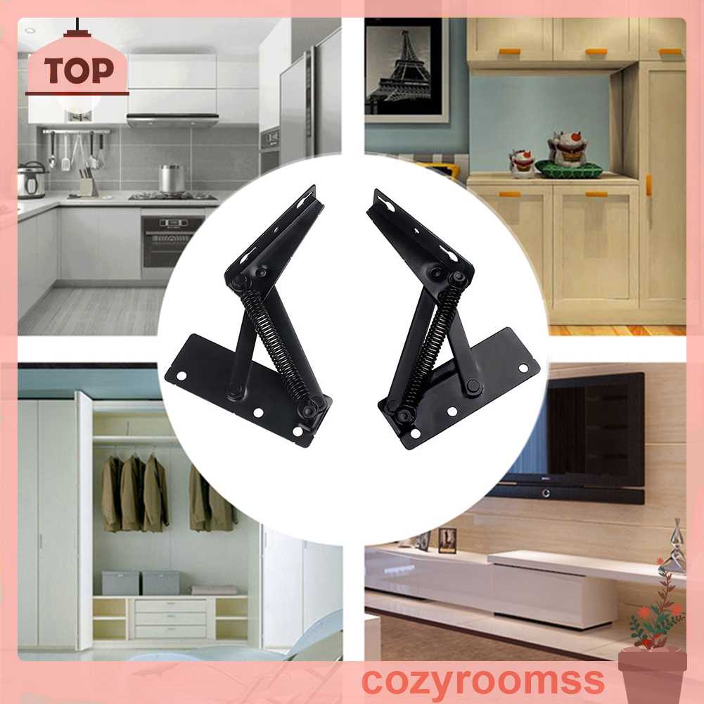 Set 2 Bản Lề Nâng Cửa 10kg 80 Độ