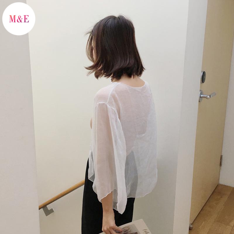 Áo Khoác Voan Mỏng Chống Nắng Dáng Ngắn Phong Cách Mới Mùa Hè 2023 Cho Nữ