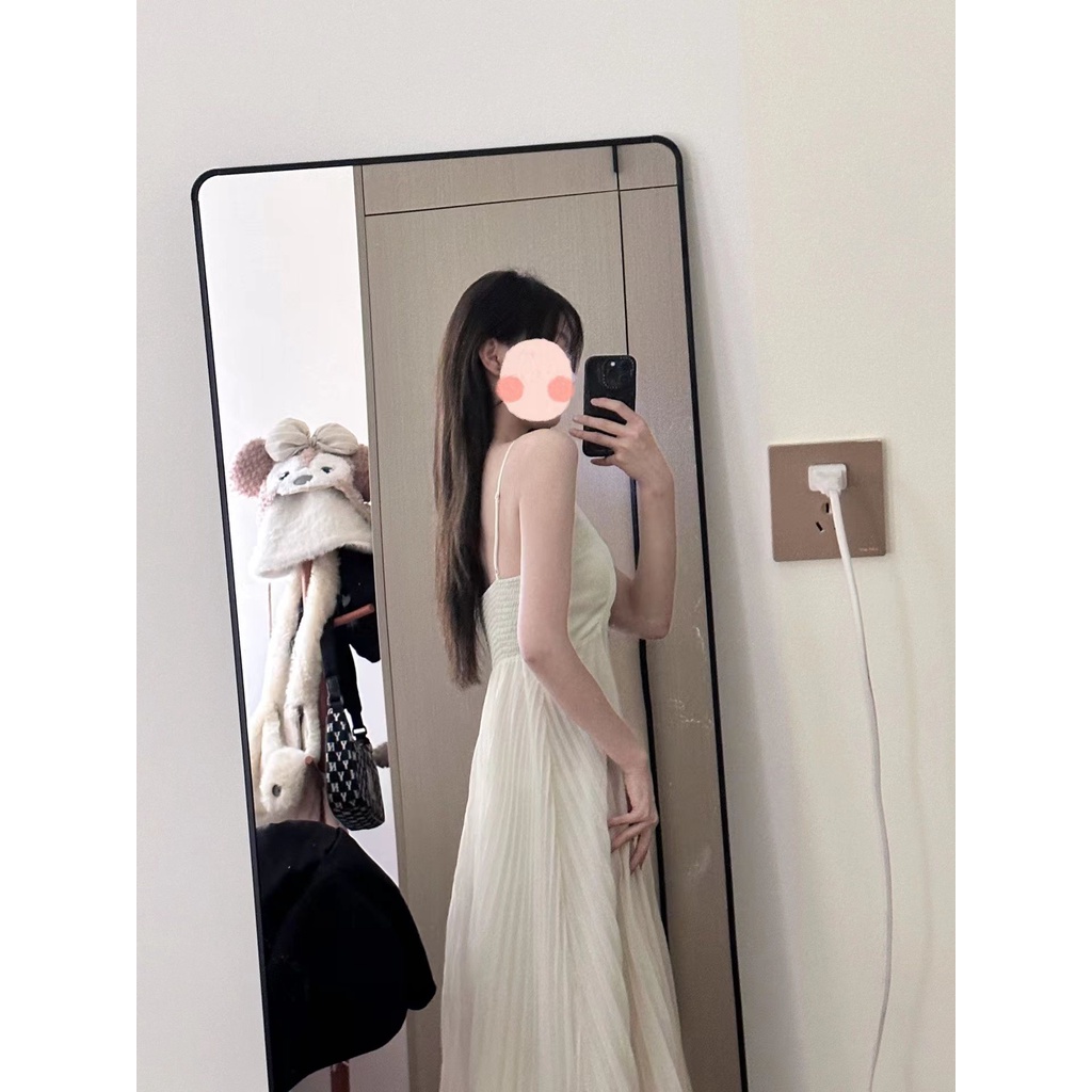 Đầm Trắng Dáng Dài Thời Trang Mùa Hè Pháp 2023 Mới Cho Nữ