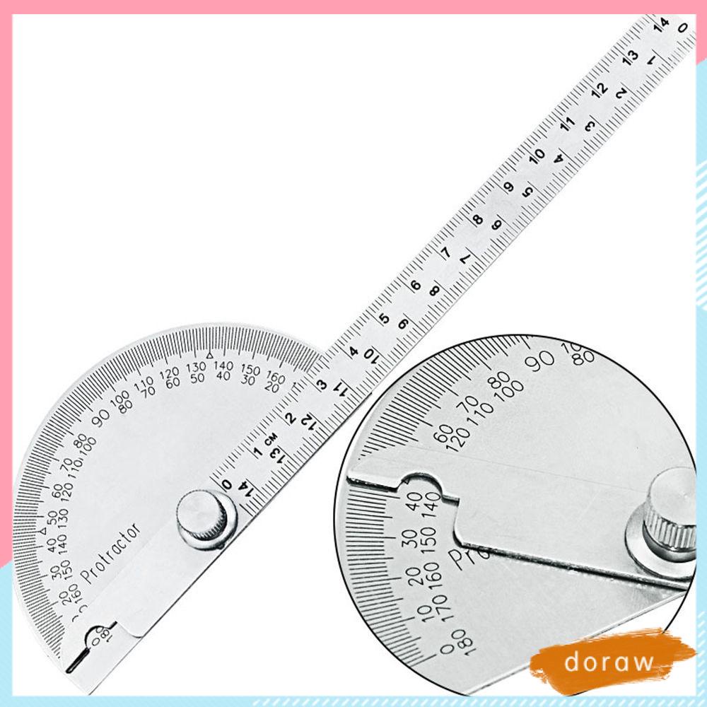 Thước Đo Góc 180 Độ Bằng Thép Không Gỉ