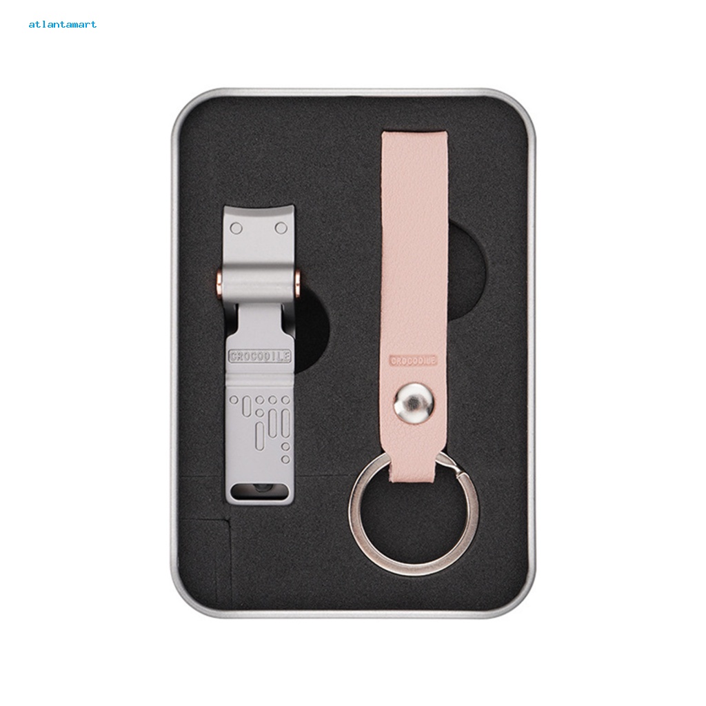 Túi Đựng Đồ Dùng Cao Cấp Tiện Dụng| 1 Bộ Kềm Cắt Móng Có Móc Khóa Bằng Thép Không Gỉ