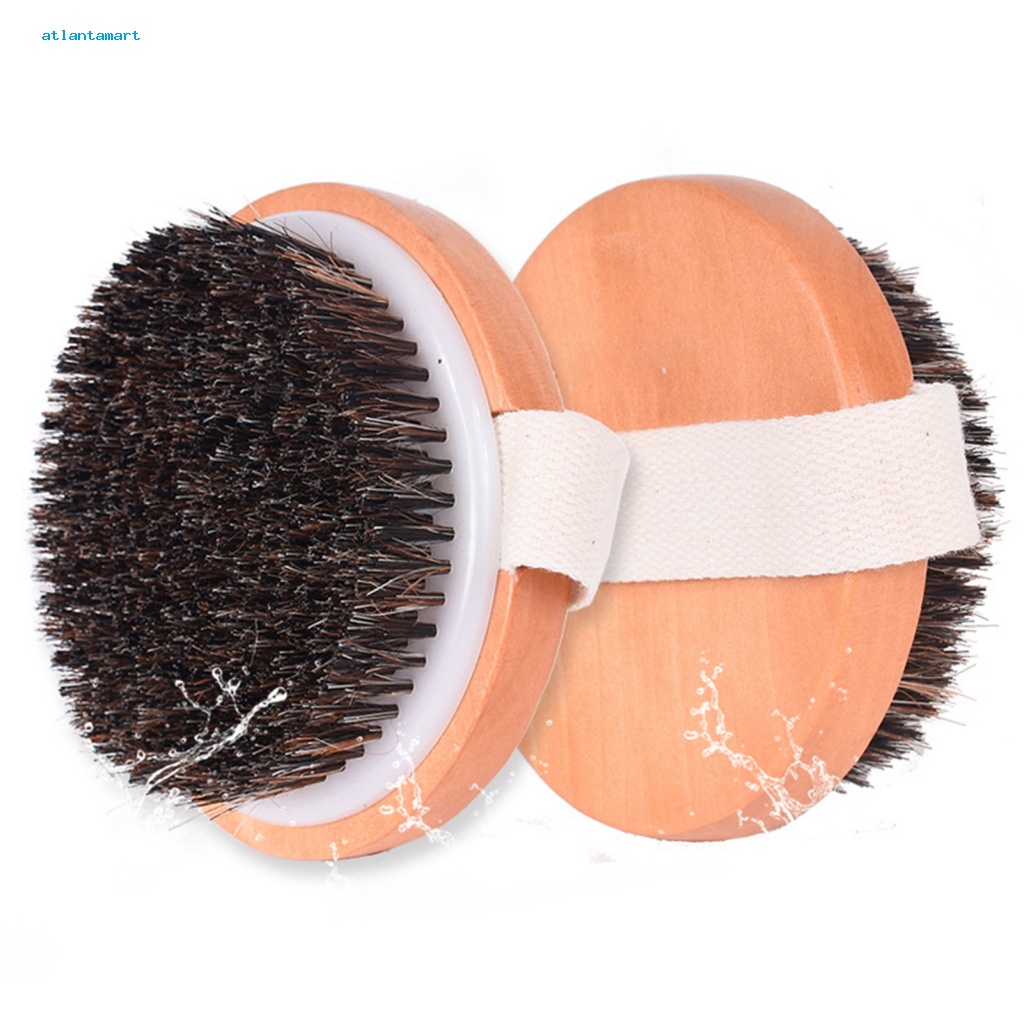 Túi Đựng Đồ Dùng Cao Cấp Tiện Dụng| Bàn Chải Tắm Lông Ngựa Cán Gỗ Dài Massage Thoải Mái