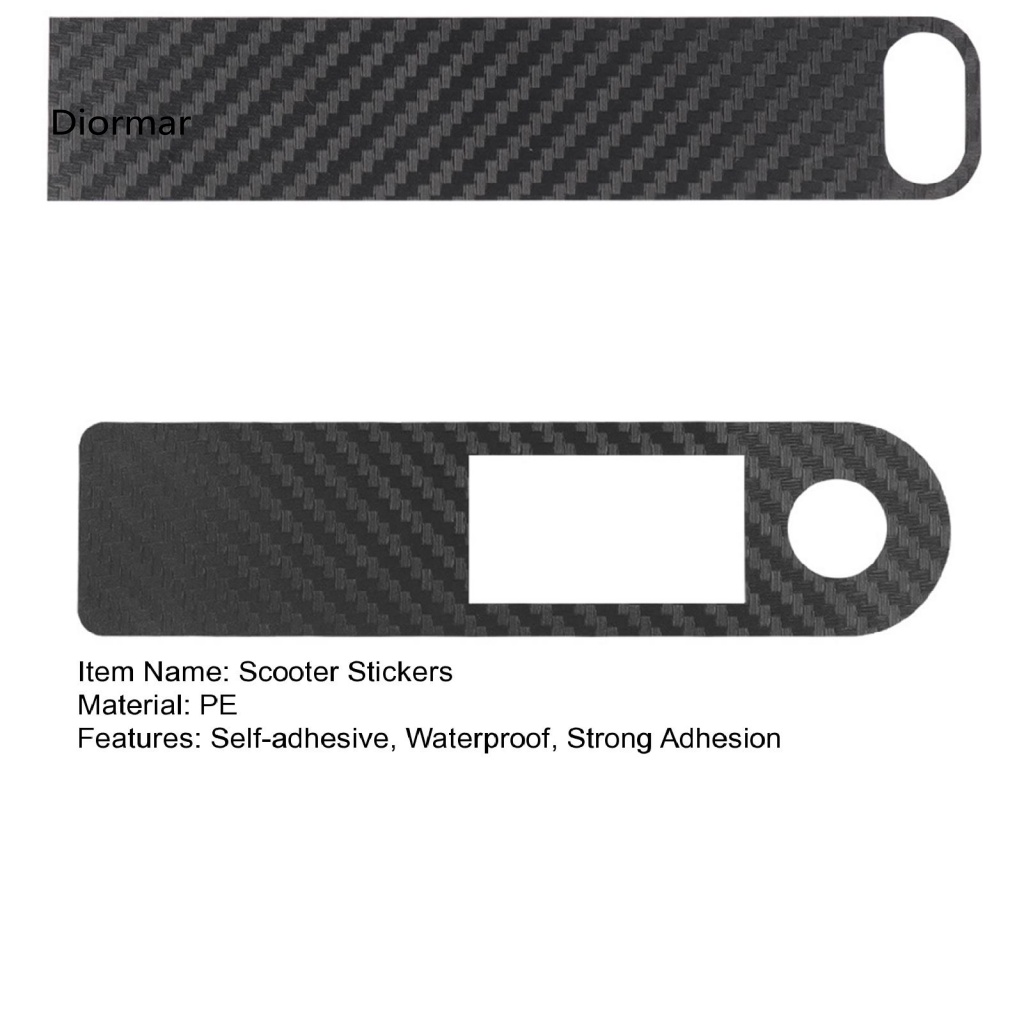 Bộ 2 Miếng Dán Chống Nước Chống Bụi Cho Xe Scooter M365 / Pro
